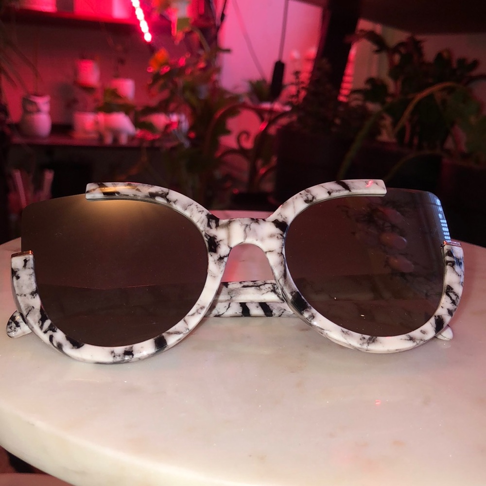 Marble Print Sunglasses